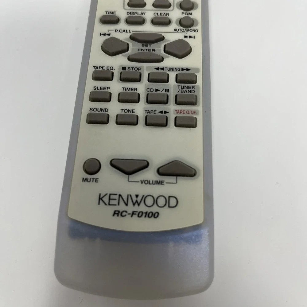 Kenwood RC-F0100 Audio System Remote OEM RXD-A55 RXD-A75 RXD-A95 RXD-T55 RXD-T75 - Picture 2 of 4